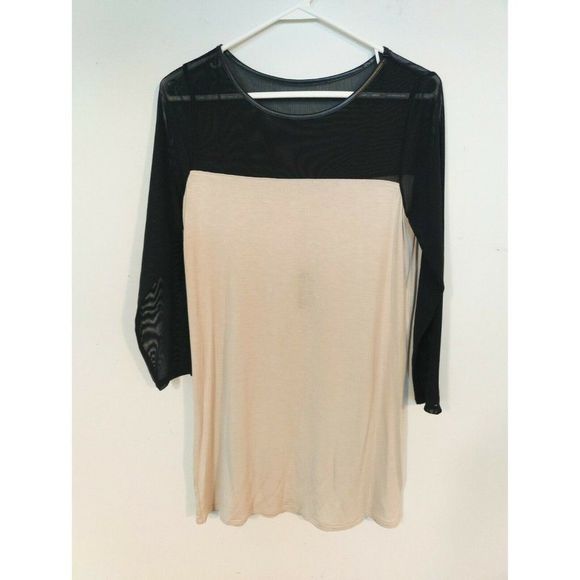 Express Women's Dress Tunic sheer sleeve Sz M - Picture 1 of 4